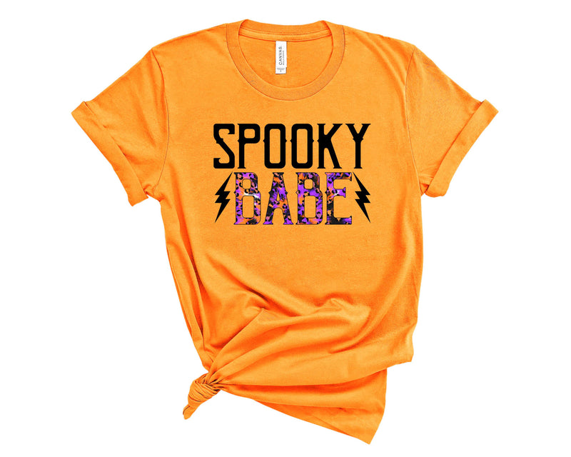 spooky babe lightning tie dye - Transfer