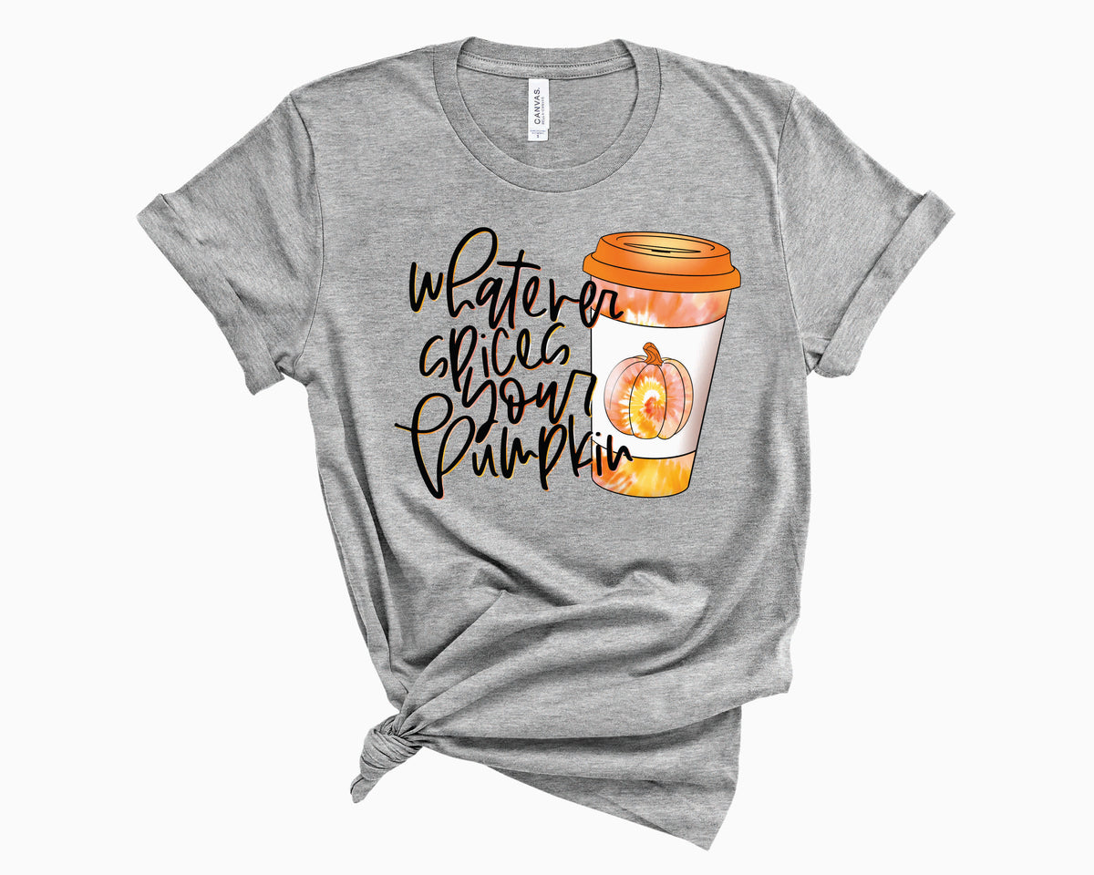 Whatever Spices Your Pumpkin Tiedye- Transfer