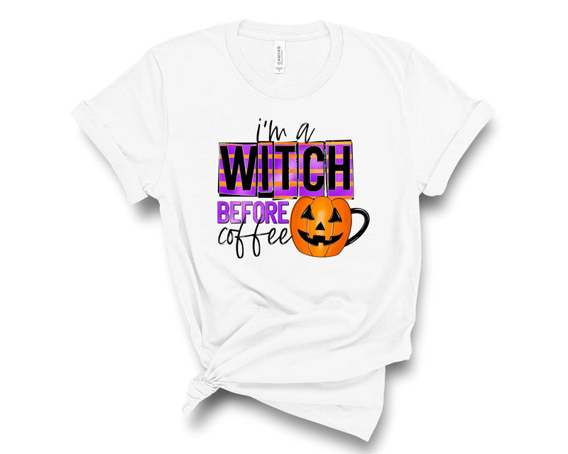 witch before coffee pumpkin - Transfer